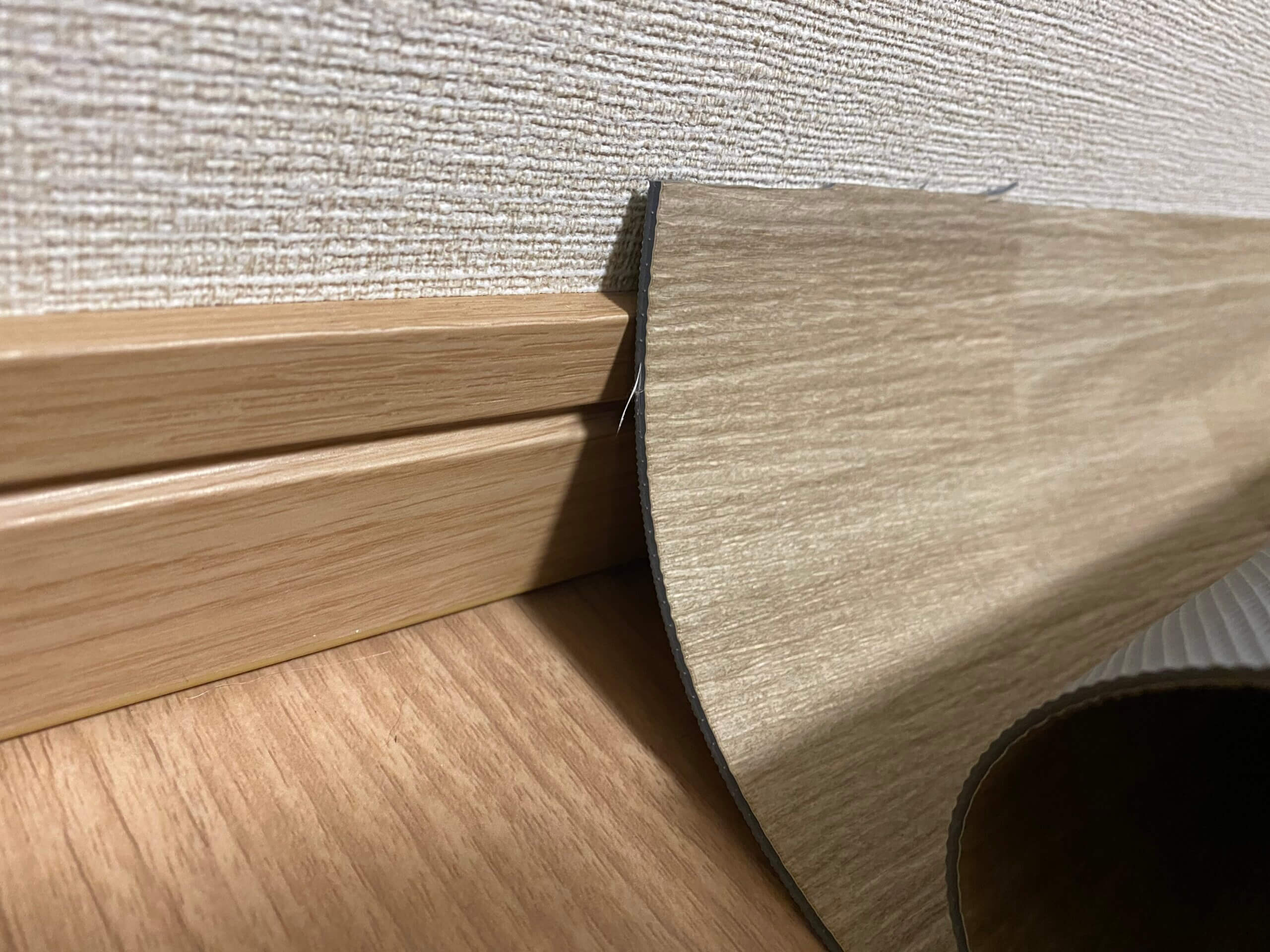 ノンスキッド(壁側は気持ち長めに)